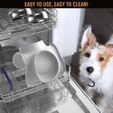 Dog Bowl Set, Stainless Steel No Spill Mess-Proof Food & Water Food Bowls with Skid Resistant Silicone Mat, Dog Bowls Small Size Dog, Medium, & Large, Pet Puppy Bowls & Dishes