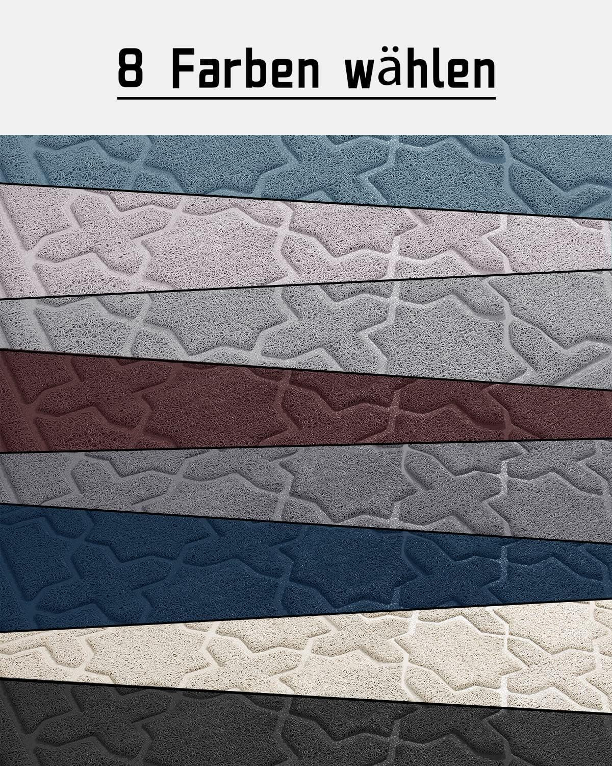 Cat Litter Mat – Large 35"x24", Litter Lock Mesh, Non-Slip (Dark Grey)