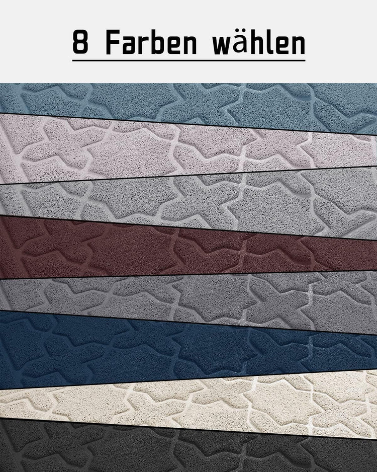 Cat Litter Mat – Large 35"x24", Litter Lock Mesh, Non-Slip (Dark Grey)