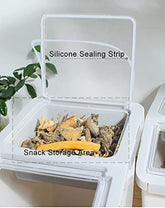 Large 20 lb Airtight Pet Food Container – Dog & Cat Food Bin with Scoop & Measuring Cup, Grey