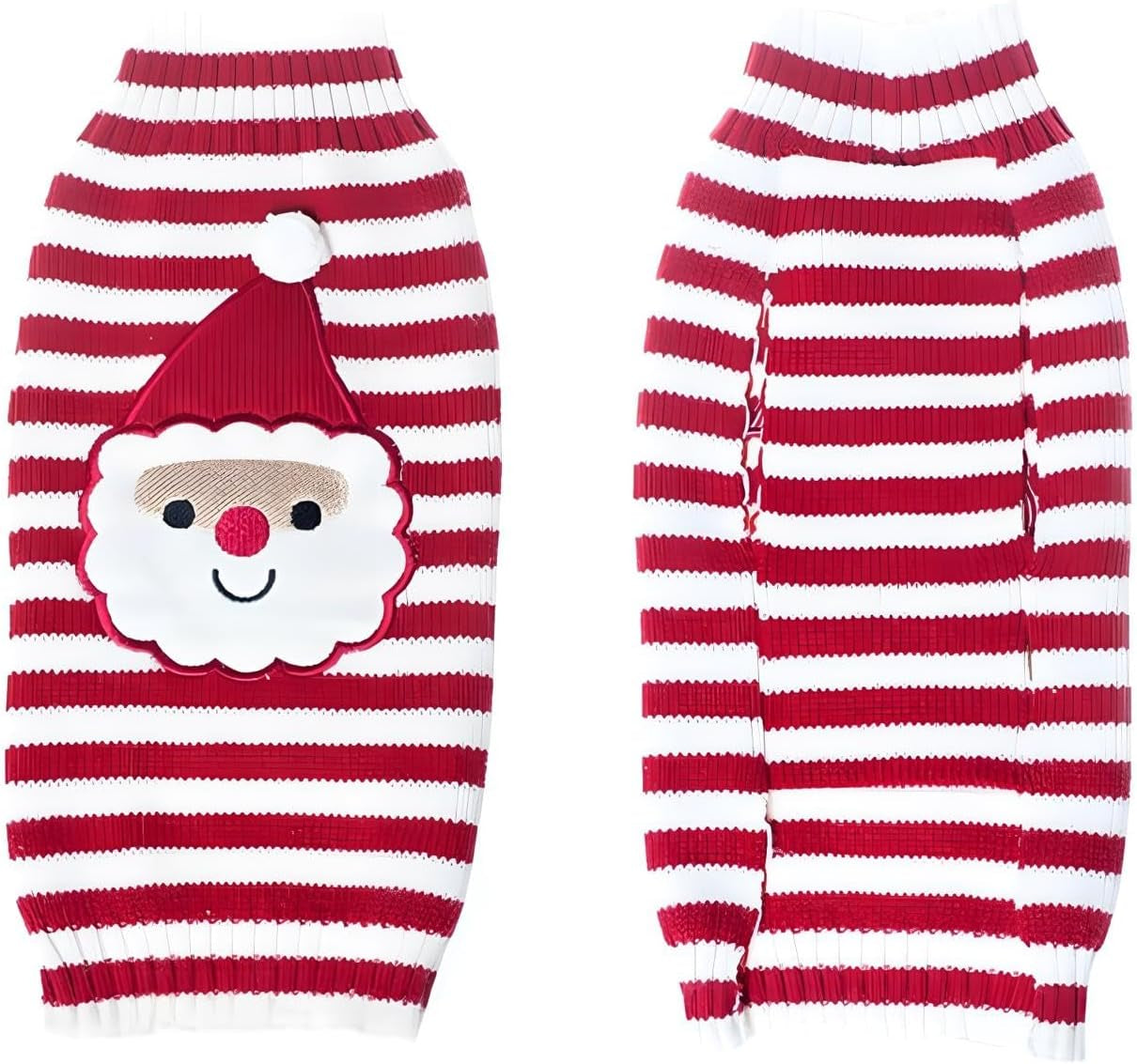 Santa Claus Pet Sweater – Christmas Outfit for Small to Medium Dogs & Cats, X-Large