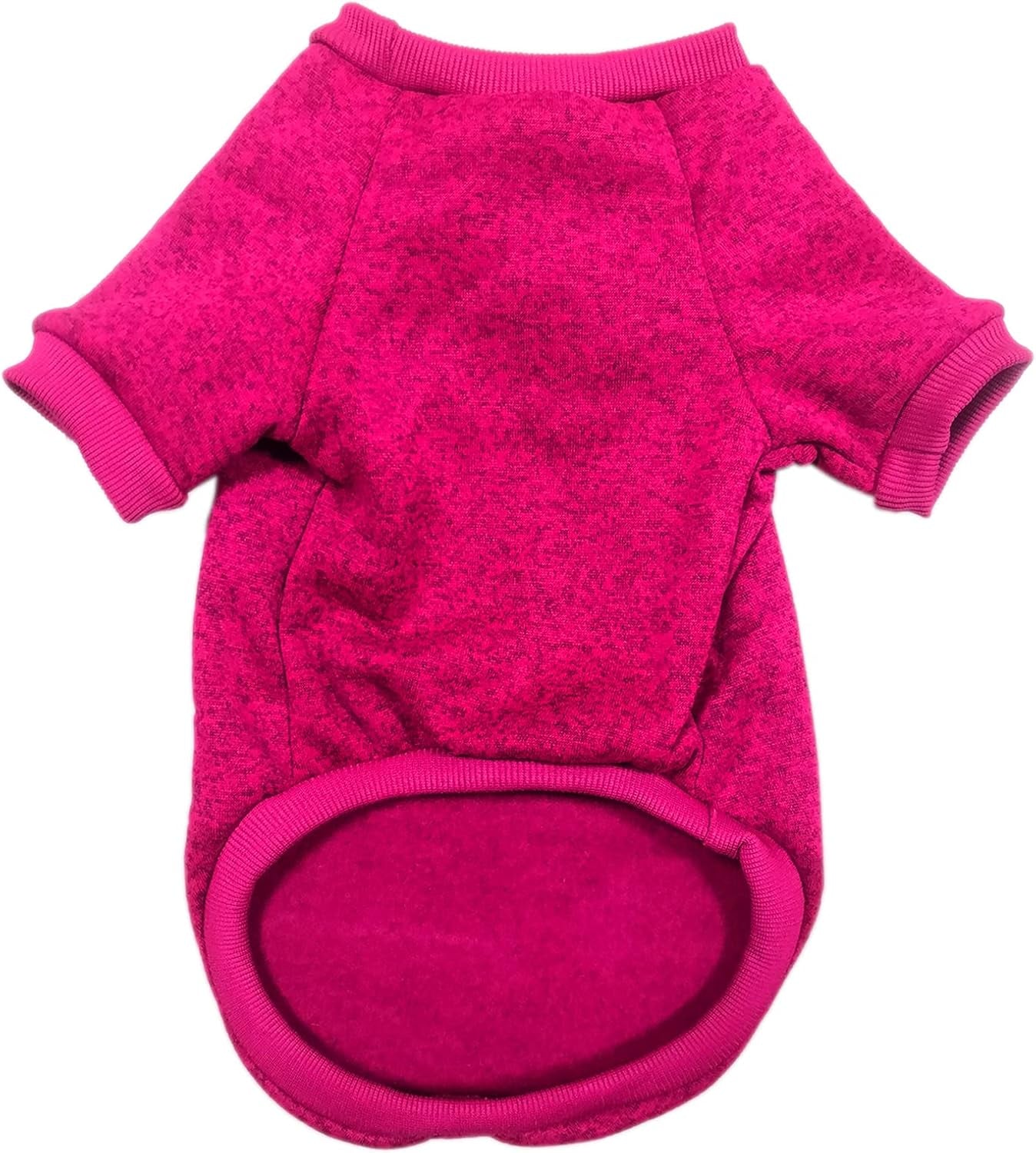 Small Dog Sweater Warm Winter Puppy Pet Coat Soft Sweater Clothes for Small Dogs Outfit (XS, Wine Red)