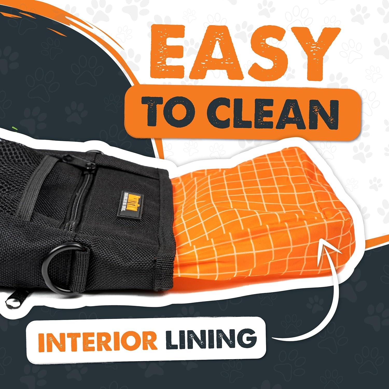 Dog Treat Training Pouch – No-Spill Magnetic Closure, Hands-Free with Built-in Poop Bag Holder, Black