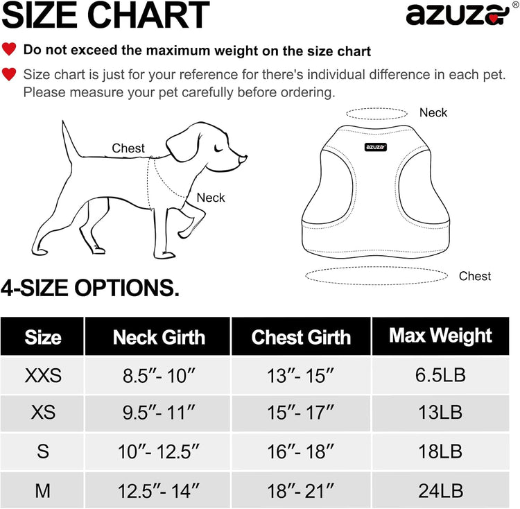 Small Dog No-Pull Harness – Reflective Soft Mesh Step-In Vest, Royal Blue XS (15"-17")