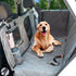 Car Dog Cover Back Seat - Waterproof Hammock with Mesh Window Multiple Pockets for Car/Truck/Suv Nonslip Rubber Back Washable