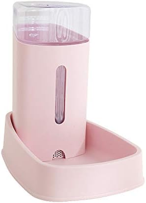 Automatic Feeder Set, 1-Gallon Water Dispenser and 2.1Kg Pet Food Feeder, Small Pet Waterer and Feeder, Self-Dispensing, Polypropylene Material, for Cats and Dogs