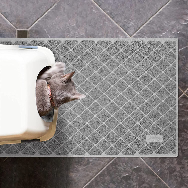 Premium Cat Litter Mat – Litter Trapping, Non-Slip & Waterproof