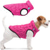 Dog Winter Coat UNI - Lightweight Reversible Warm Dog Jacket - Water Resistant Windproof Jacket - Dog Coats for Medium Dogs, Small & Large Dogs Vest L