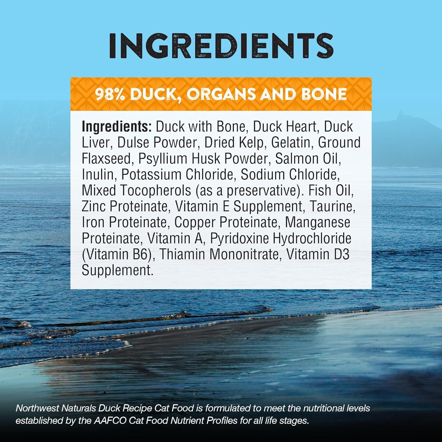 Freeze-Dried Duck Cat & Kitten Food – High-Protein, Grain-Free, All-Natural, 11 oz (Pack of 3)