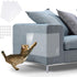 Furniture Scratch Guards, X-Large Premium Flexible Vinyl Cat Couch Protector Guards with Pins for Protecting Your Upholstered Furniture, Cat Scratch Deterrent Pad, 18" L X 12" W