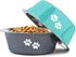2-Pack Stainless Steel Dog Bowls – Non-Slip, Medium Size (3.6 Cups)