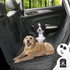 Back Seat Dog Cover for Car-Dog Car Seat Covers for Back Seat-Waterproof & Durable Nonslip Machine Washable Dog Seat Cover for Back Seat Protector for Cars Trucks Suvs-Black