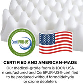 Orthopedic Dog Bed for Large/Medium Dogs W/ Removable Bolsters & Washable Cover, for Dogs up to 55 Lbs - Plush & Suede Sofa - Almondine, Large