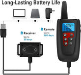 No-Shock Dog Training Collar – 3300ft Remote, Sound & Vibration, IPX7 Waterproof