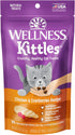 Kittles Crunchy Natural Grain-Free Cat Treats, Chicken & Cranberry, 2-Ounce Bag