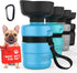 Dog Water Bottle, Portable Dog Water Bowl Dispenser Puppy Travel Water Bowl, Pet Water Bottle for Thirsty Dogs Outdoor Walking, Hiking, Travel, Leak Proof & BPA Free-Safe Hydration
