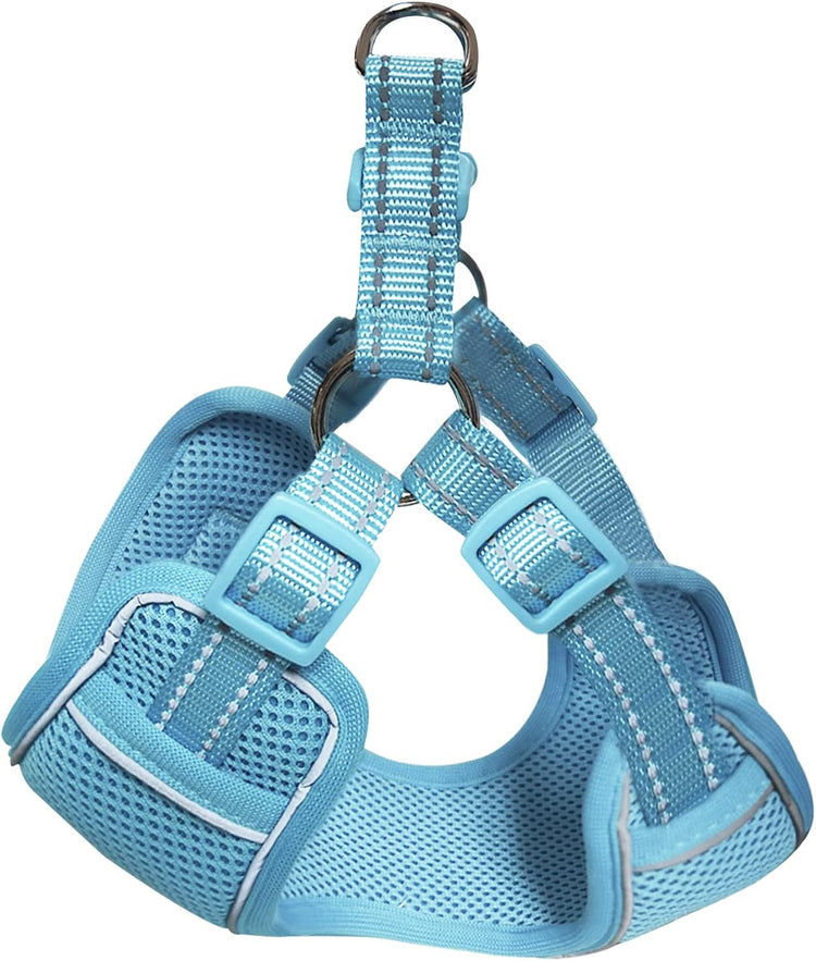 No-Pull Dog Harness & Leash Set – Reflective, Padded Vest (Small/Medium)