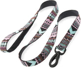 Embark Adventure Dog Leashes - Colorful, Strong and Sturdy Dog Leash for Small, Medium and Large Breed Dogs (Aztec, 4 Ft)