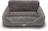 Rectangle Dog Bed Dog Beds for Small Dog Medium Dog Large Dog Washable Sleep Warm Dog Bed with Anti-Slip Bottom (X-Large, Grey)