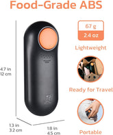 2-in-1 Dog Training Clicker & Treat Dispenser – Black, Durable & Easy Clean