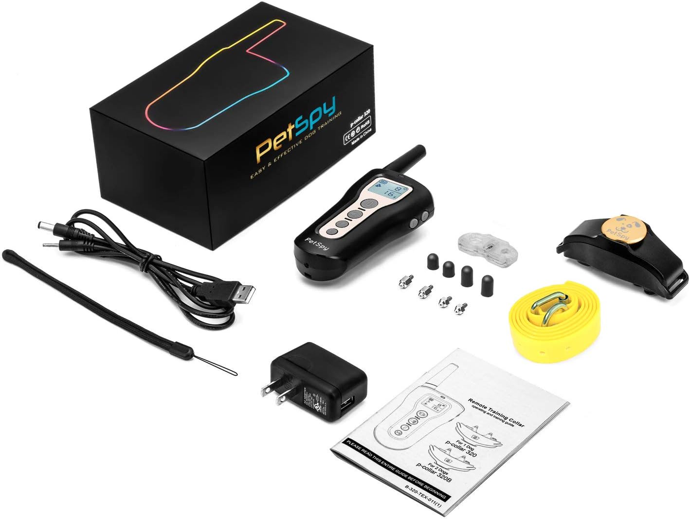 Remote Dog Training Collar P320N – 400 Yards, Shock/Vibration/Beep, Waterproof