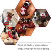 Dog Snow Sweaters Snowman Sweaters Xmas Dog Holiday Sweaters New Year Christmas Sweater Pet Clothes for Small Dog and Cat(Snowman,Xl)
