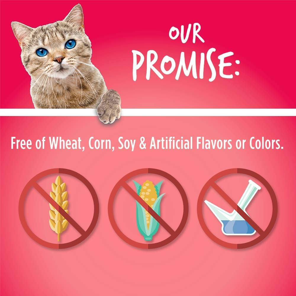 Cat Treats Crunchy Salmon & Cranberry Cat Treats Healthy Low Calorie, High Protein Wheat, Corn & Soy Free 30 Ounces