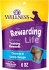 Rewarding Life Dog Training Treats – Grain-Free, Soft Chicken & Lamb Recipe, 6 oz Bag