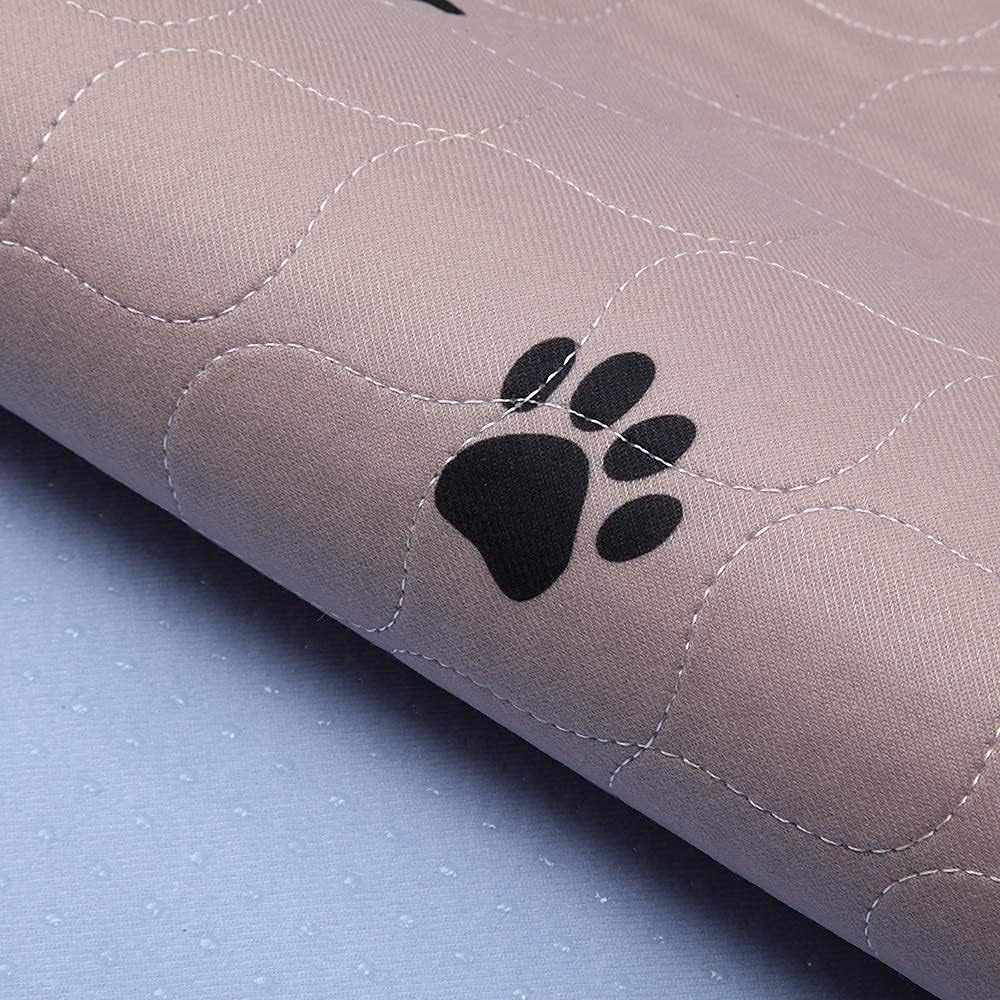 Washable Dog Training Pads – Large, Waterproof, Super Absorbing with Puppy Grooming Gloves