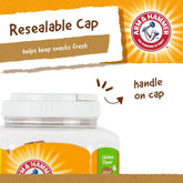 Faux-Hide Dog Dental Treat Twists in Chicken Flavor, 75 Pcs Value Bucket | Rawhide Free Dog Chews Dental Treats Baking Soda Dog Treats for Plaque and Tartar Control