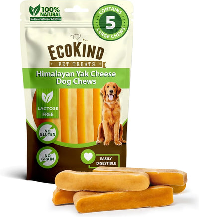 Yak Milk Dog Chews for Small Dogs – Himalayan Yak Stick Treats, 16 Pack, 22 oz