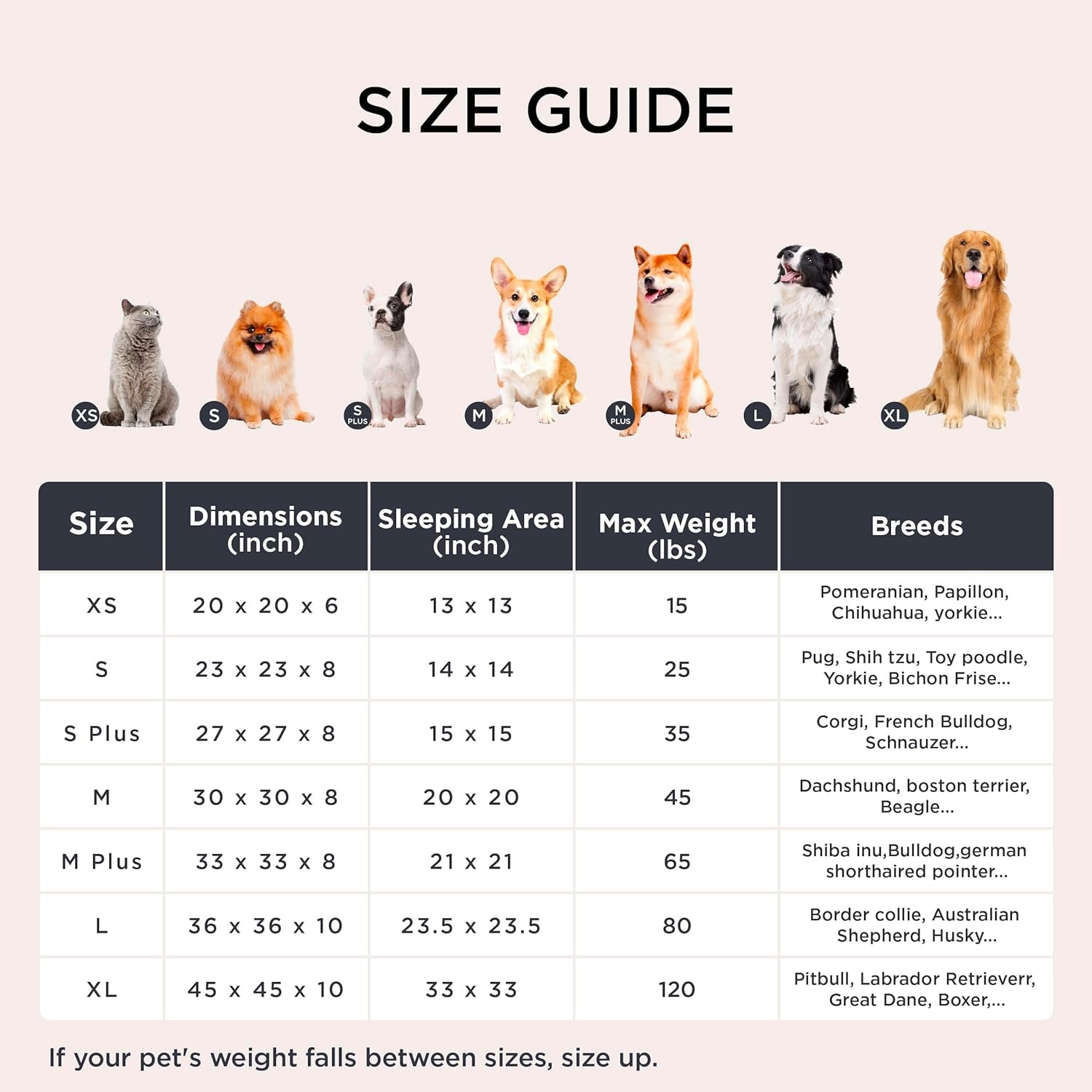 Calming Plush Cat Bed – Small 20” Round Washable Pet Bed with Anti-Slip, Camel Color