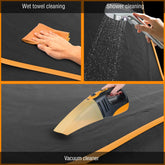 Dog Car Seat Cover – Waterproof Backseat Protector & Convertible Hammock for SUVs, Trucks & Cars, XL, Orange