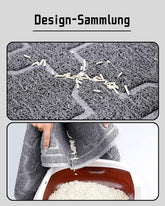 Cat Litter Mat – Large 35"x24", Litter Lock Mesh, Non-Slip (Dark Grey)