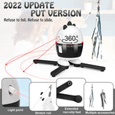 Cat Toys Interactive, Cat Light Toy and Cat Feather Toys 2 in 1, Recharge Cat Exercise Toys for Indoor Cats Automatic Cat Toys Interactive for Kitten