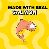 Creamy Puree Squeezable Lickable Wet Cat Treats with Salmon, 0.42 Oz. Tubes, 24 Count