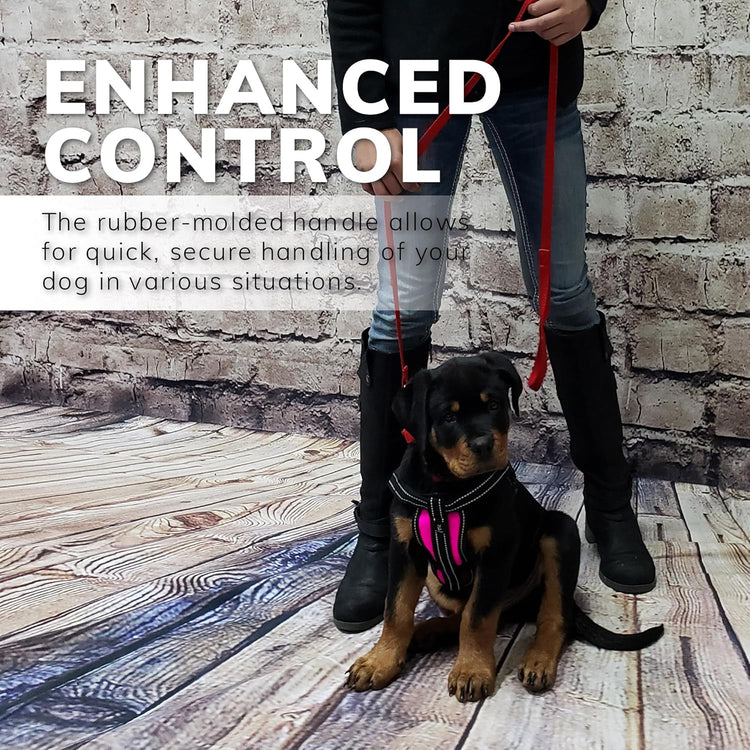 Service Dog Harness Vest – Active dogs, Medium (22–30” Girth), Hot Pink