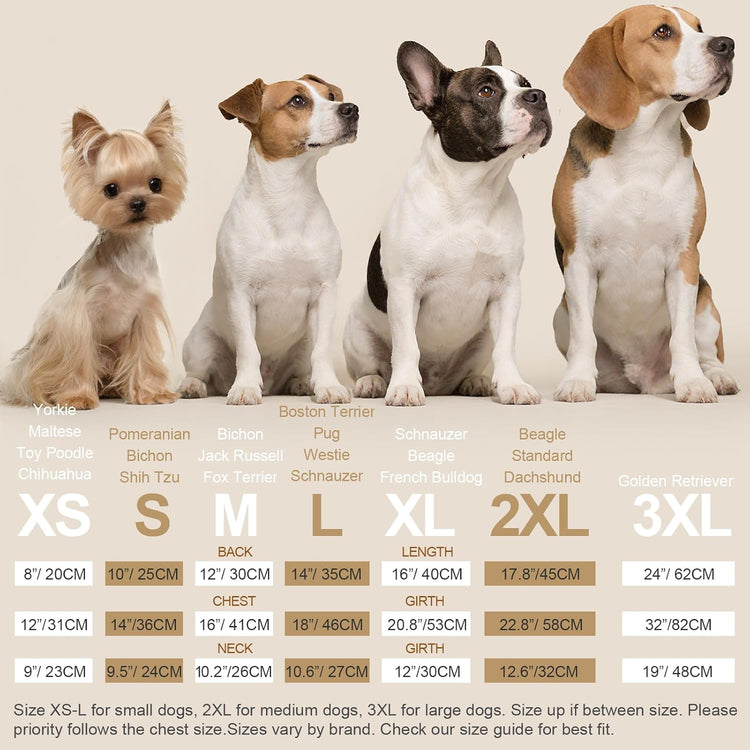 4 Pack Dog Pajamas for Small Dogs Cats Plaid Doggie Clothes Puppy Onesies Christmas Pajamas Jumpsuits Pet Pjs Shirt Apparel Medium, Red Green Beige Grey