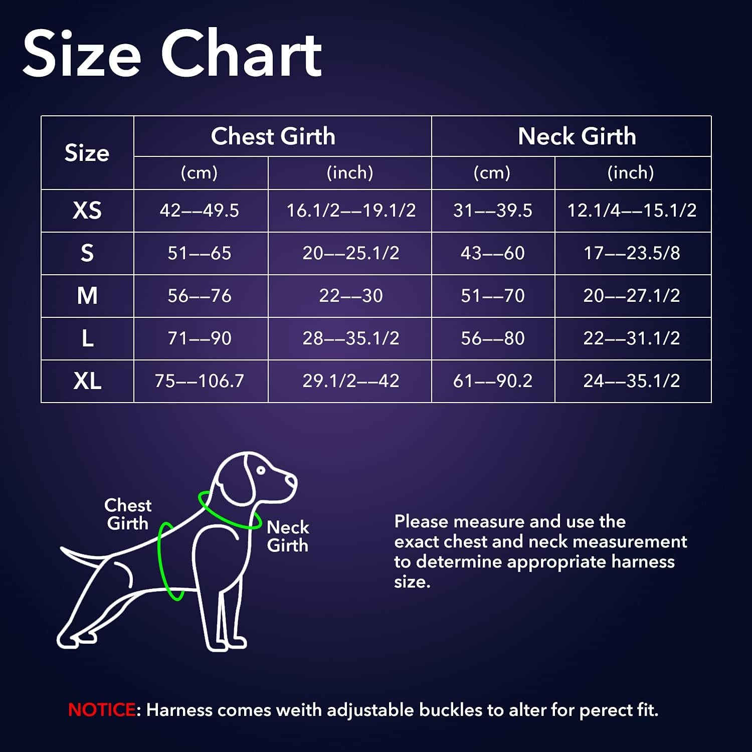 Light up Dog Harness - USB Rechargeable LED Dog Harness with Reflective Strips, Comfortable Adjustable Sizes (Green, Medium)