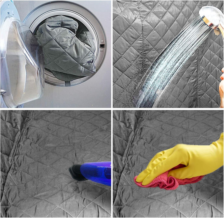 Honest Dog Car Seat Covers with Mesh Window,Dog Seat Cover with Side Flap for Cars, Trucks, and Suv&