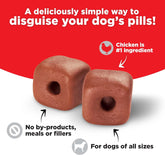 Pill Pouches with Real Chicken – Dog Treats, 6 oz Bag (Pack of 5)