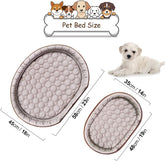 Cooling Cat Beds for Indoor Cats Small Dog Bed, Pet Cooling Bed Machine Washable Puppy Bed Breathable Pet Cooling Mat