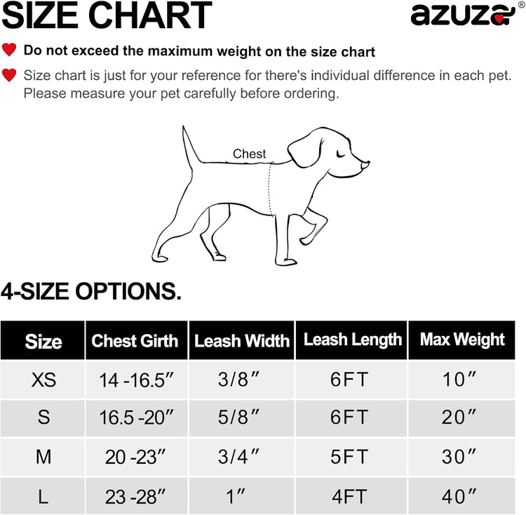 No-Pull Dog Harness & Leash Set – Reflective, Padded Vest (Small/Medium)