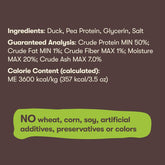 Duck Breast Jerky Dog Treats – 16oz