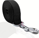 5 FT Strong Dog Leash, Nylon Dog Leashes for Small Medium Large Dogs Black