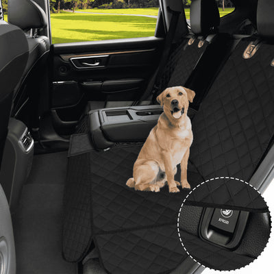 Dog Car Seat Cover for the Back Seat, Waterproof Protective Cover Fits Most Cars(53 X 47 Inch), Black