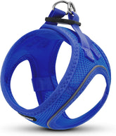 Small Dog No-Pull Harness – Reflective Soft Mesh Step-In Vest, Royal Blue XS (15"-17")