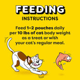 Creamy Puree Squeezable Lickable Wet Cat Treats with Salmon, 0.42 Oz. Tubes, 24 Count