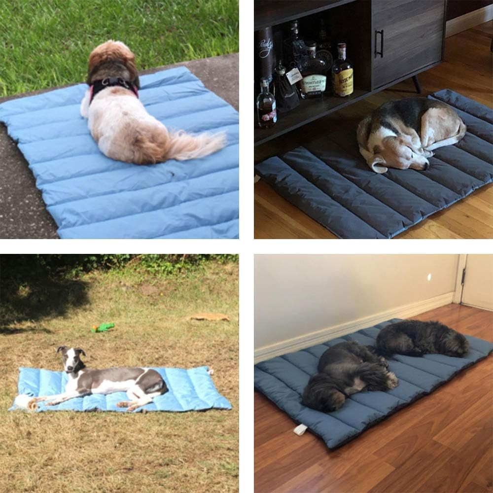 Outdoor Dog Bed, Waterproof, Washable, Large Size, Durable, Water Resistant, Portable and Camping Travel Pet Mat