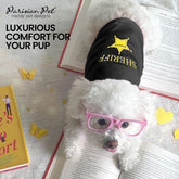 Dog Tshirt - Embroidered “ Sheriff “ Dogs Apparel - Lightweight and Skin Friendly Dog Clothes - Sleeveless Doggy Tee Shirts - Machine Washable Shirt for Large Dogs - XL